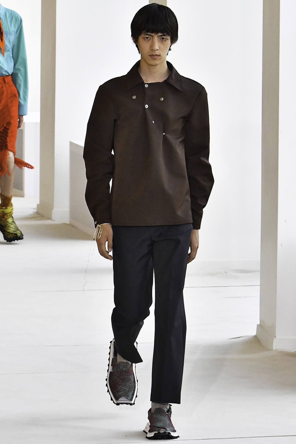 Fashion Week Paris Spring/Summer 2020 look 12 from the Acne Studios collection menswear