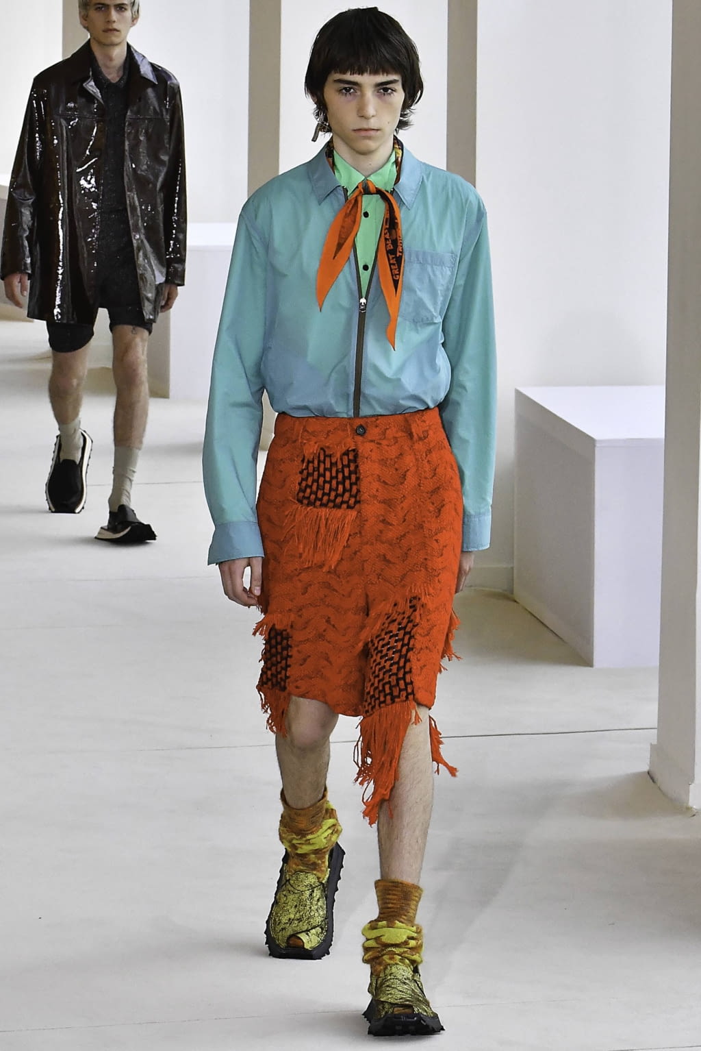 Fashion Week Paris Spring/Summer 2020 look 13 from the Acne Studios collection menswear