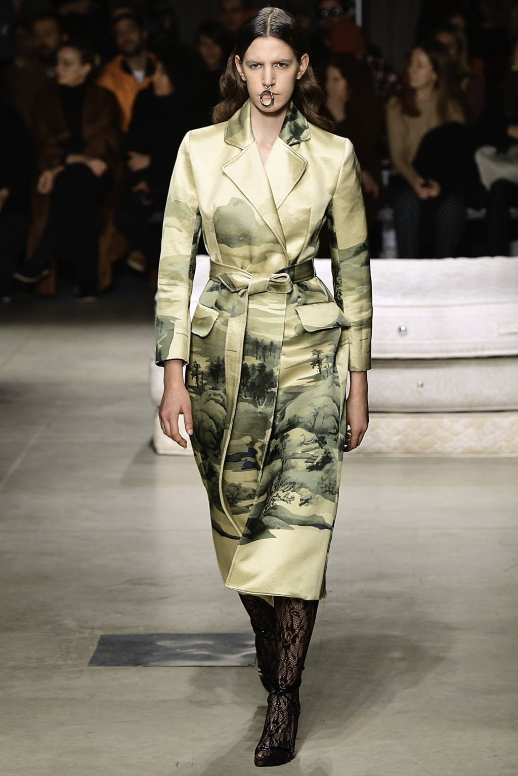 Fashion Week Milan Fall/Winter 2019 look 1 from the Act n°1 collection womenswear