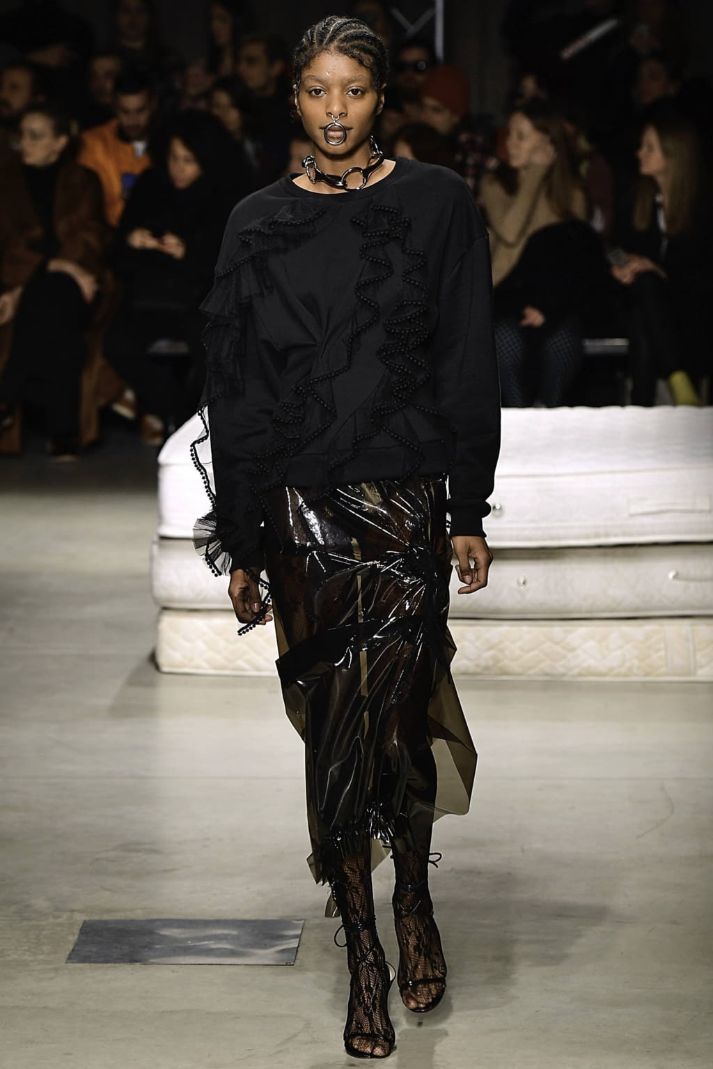 Fashion Week Milan Fall/Winter 2019 look 5 de la collection Act n°1 womenswear