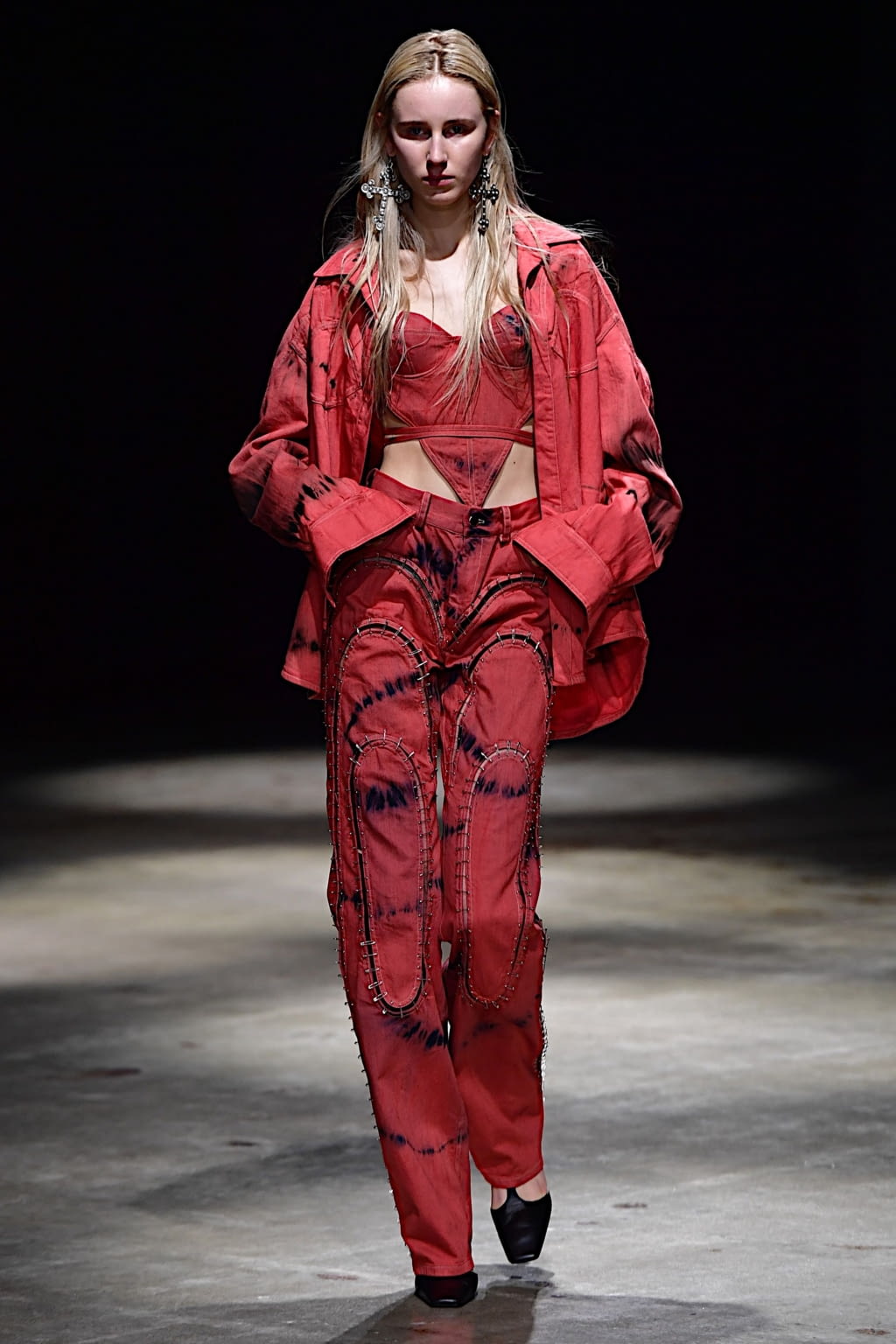 Fashion Week Milan Fall/Winter 2022 look 6 from the Act n°1 collection 女装