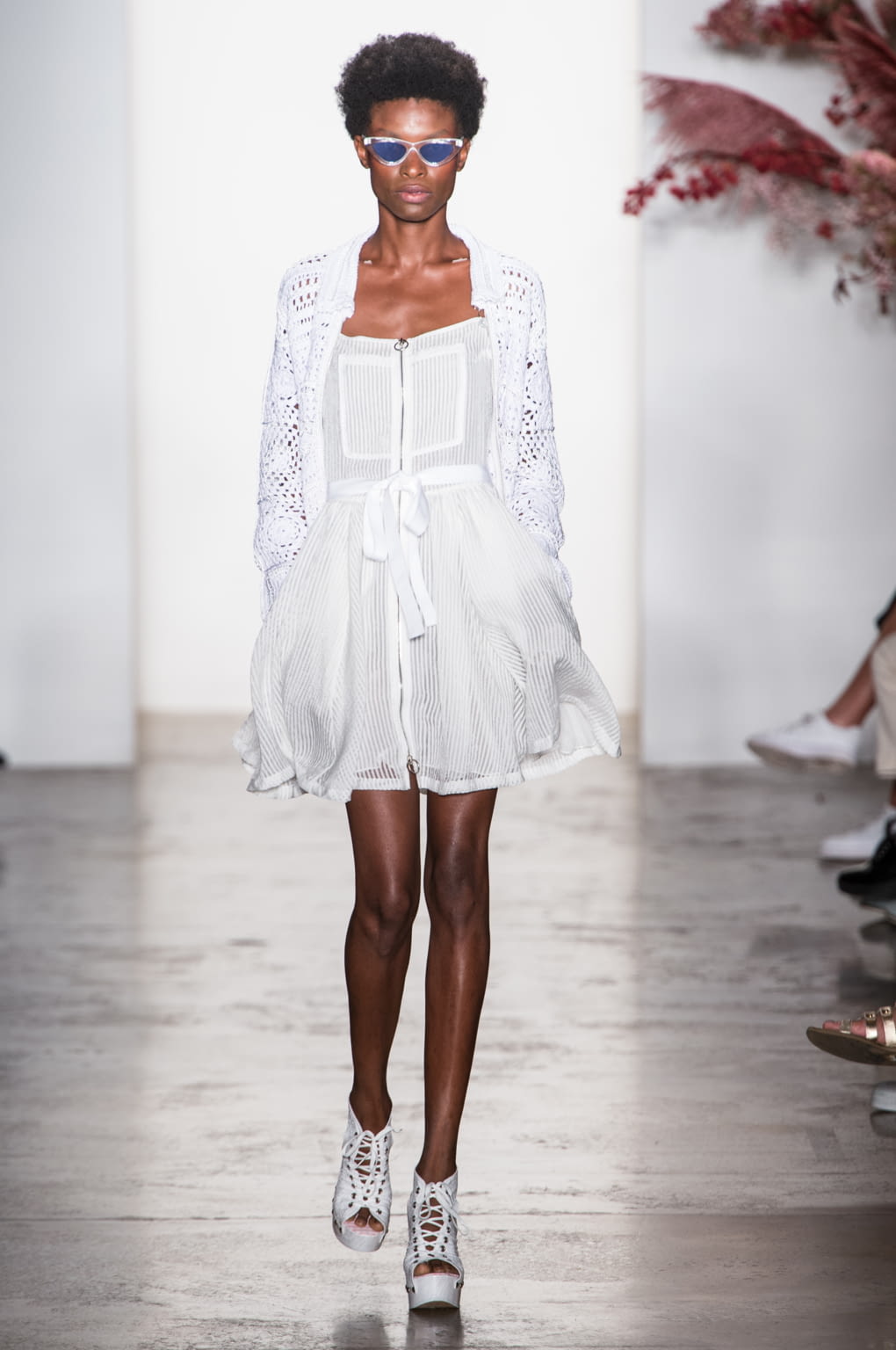 Fashion Week New York Spring/Summer 2017 look 14 from the Adam Selman collection womenswear