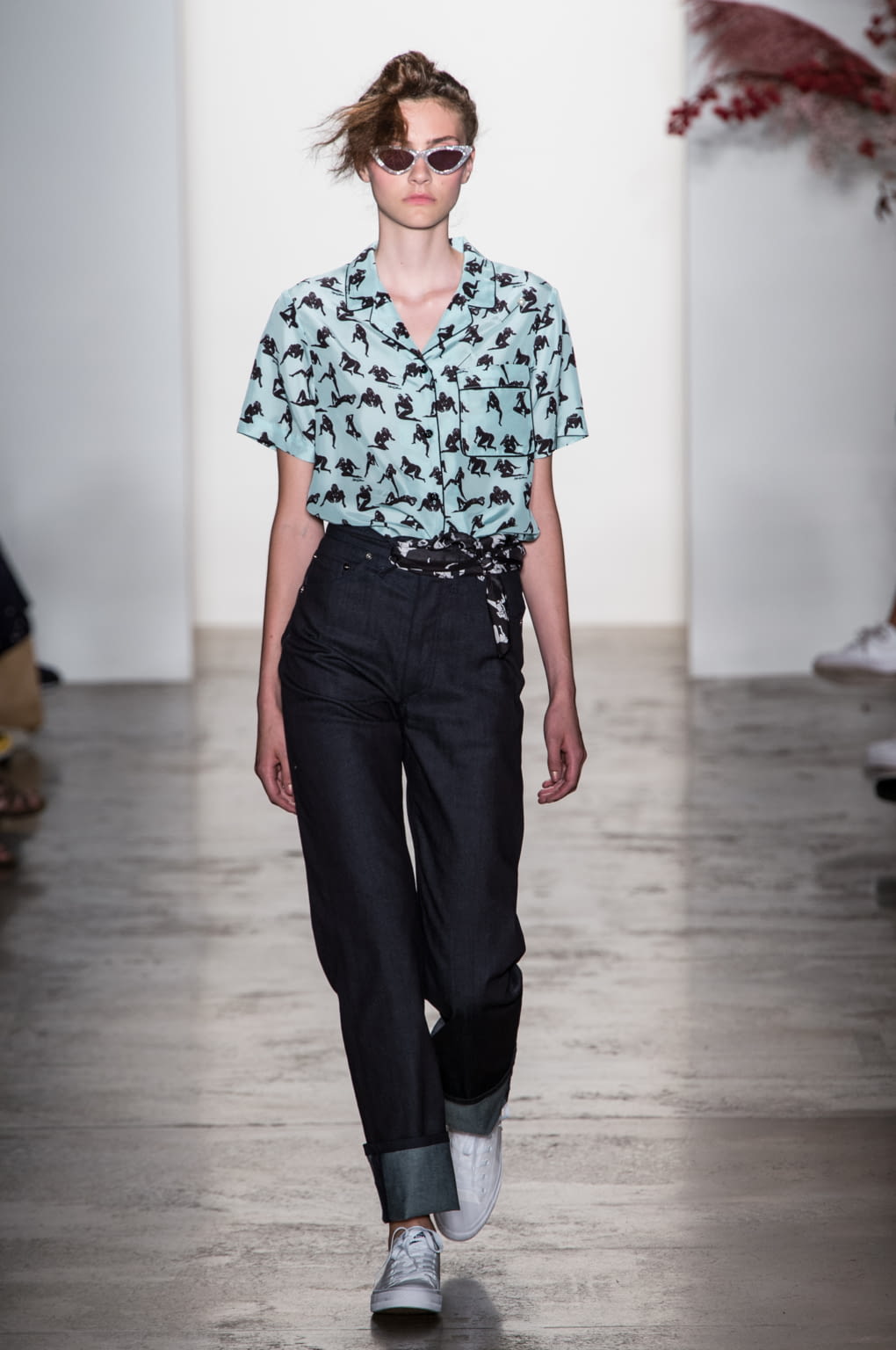 Fashion Week New York Spring/Summer 2017 look 23 from the Adam Selman collection womenswear