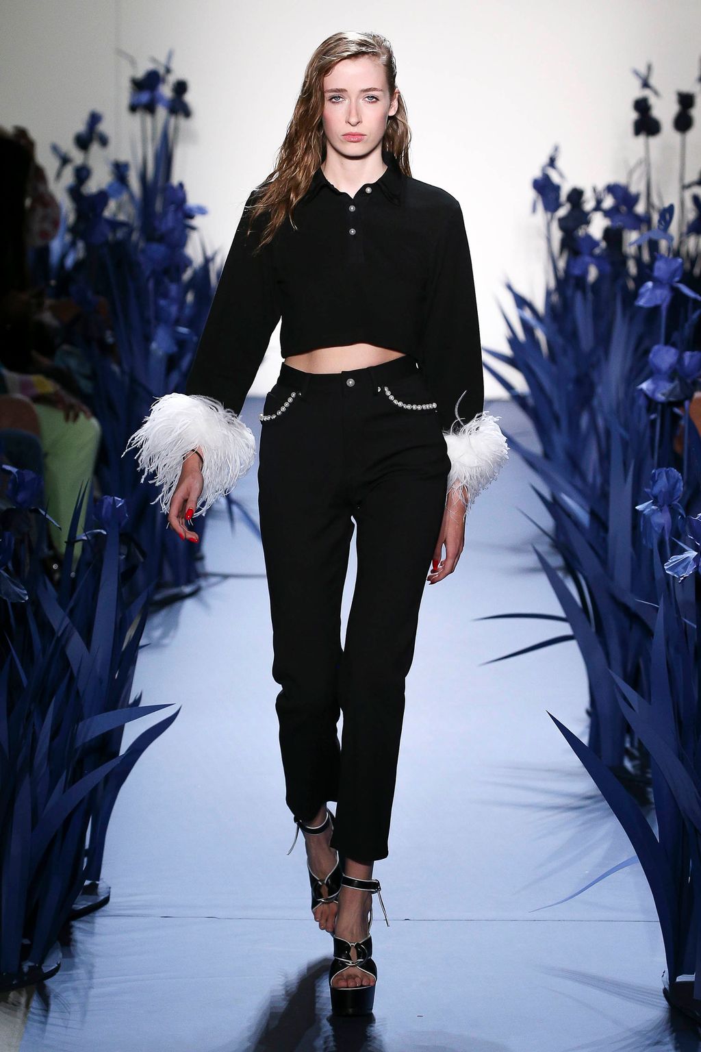 Fashion Week New York Spring/Summer 2018 look 30 from the Adam Selman collection 女装