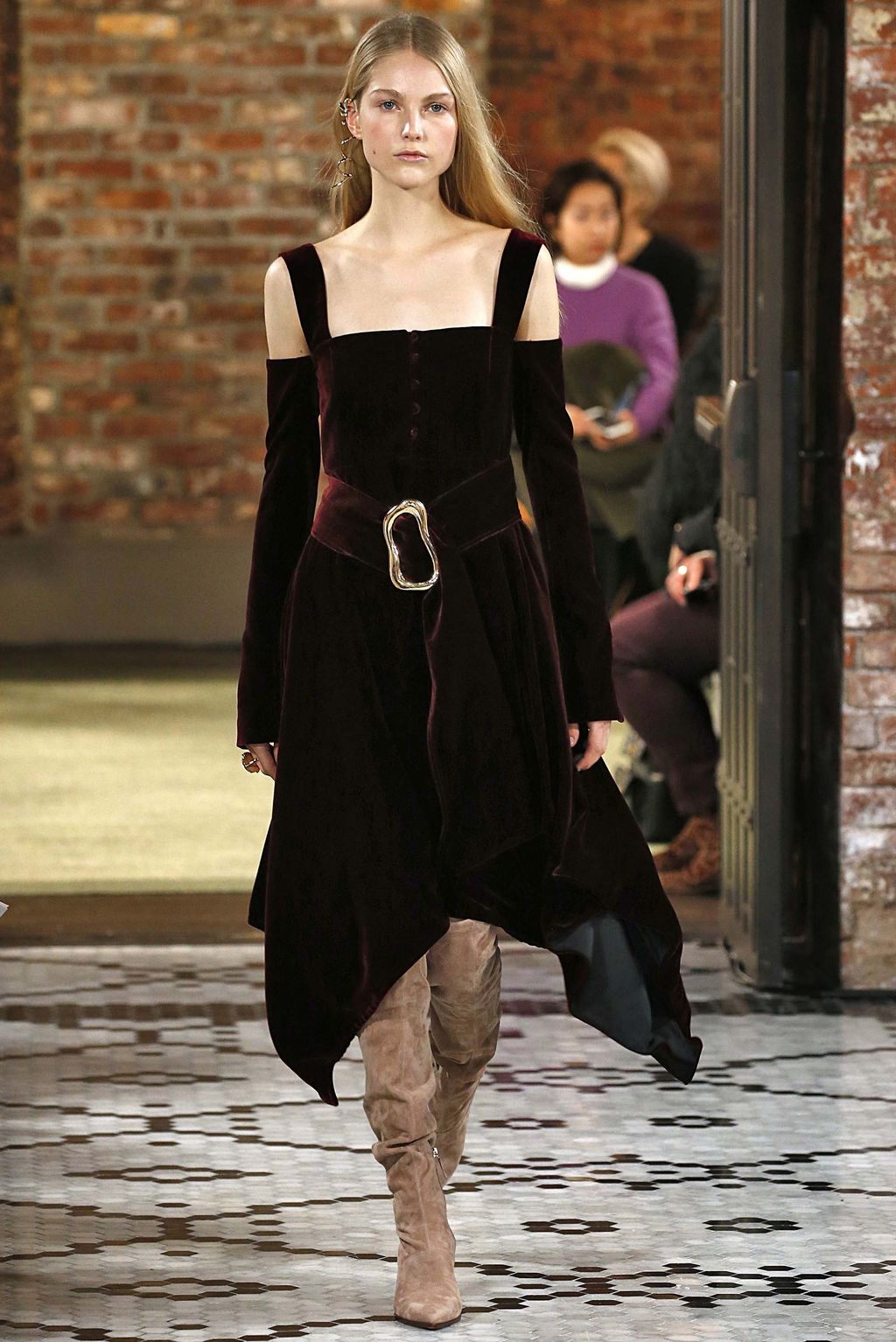 Fashion Week New York Fall/Winter 2018 look 30 from the Adeam collection 女装
