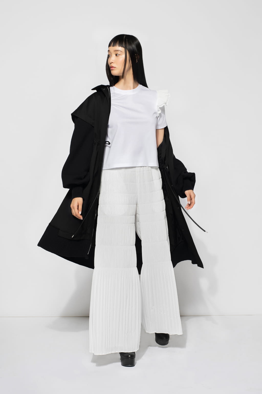 Fashion Week New York Fall/Winter 2021 look 12 de la collection Adeam womenswear