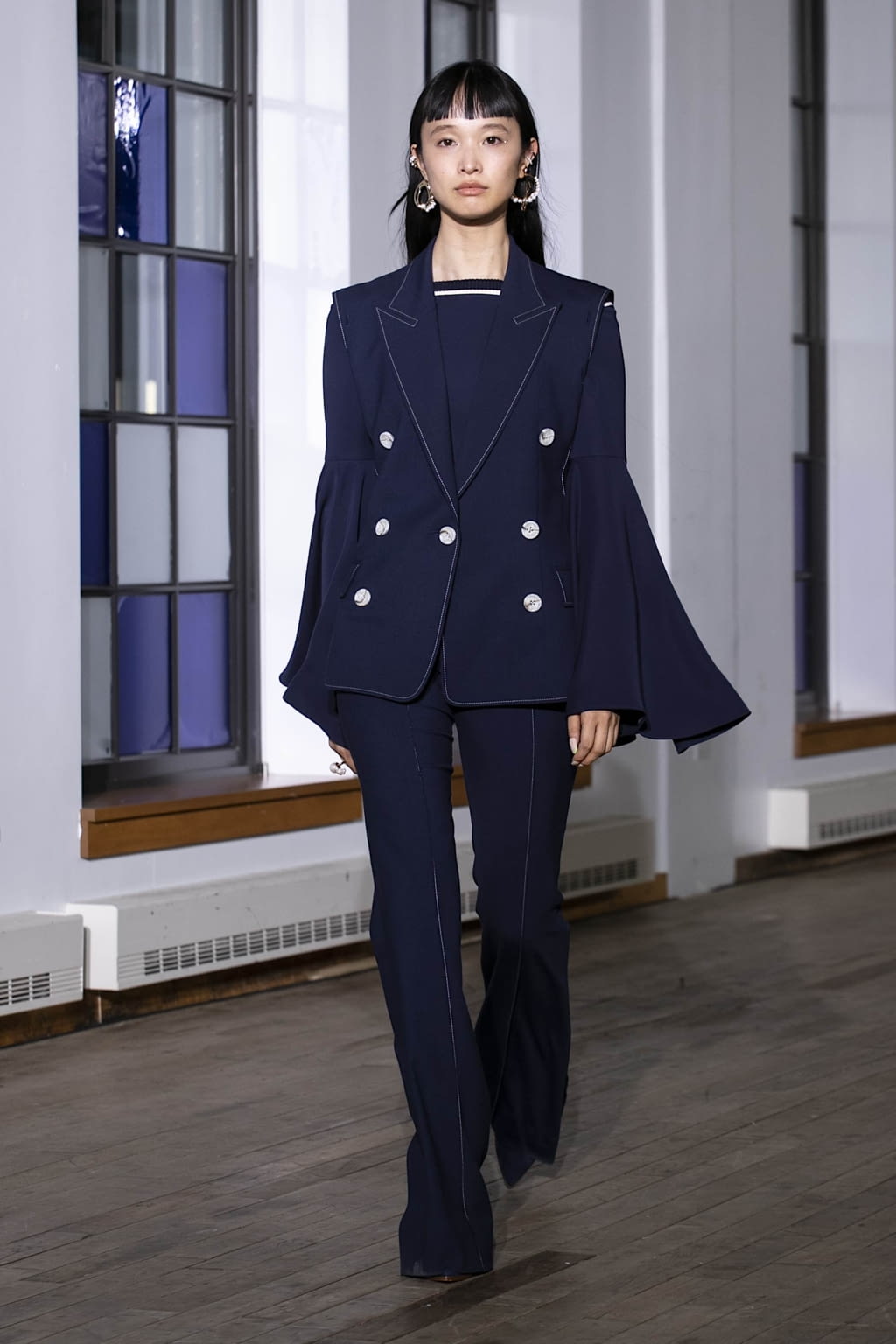 Fashion Week New York Spring/Summer 2020 look 1 from the Adeam collection 女装