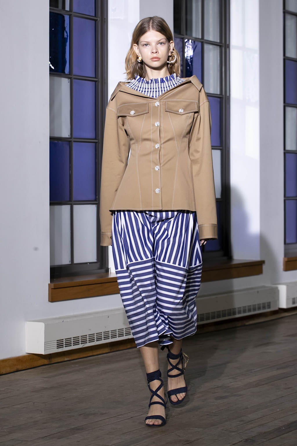 Fashion Week New York Spring/Summer 2020 look 7 from the Adeam collection womenswear