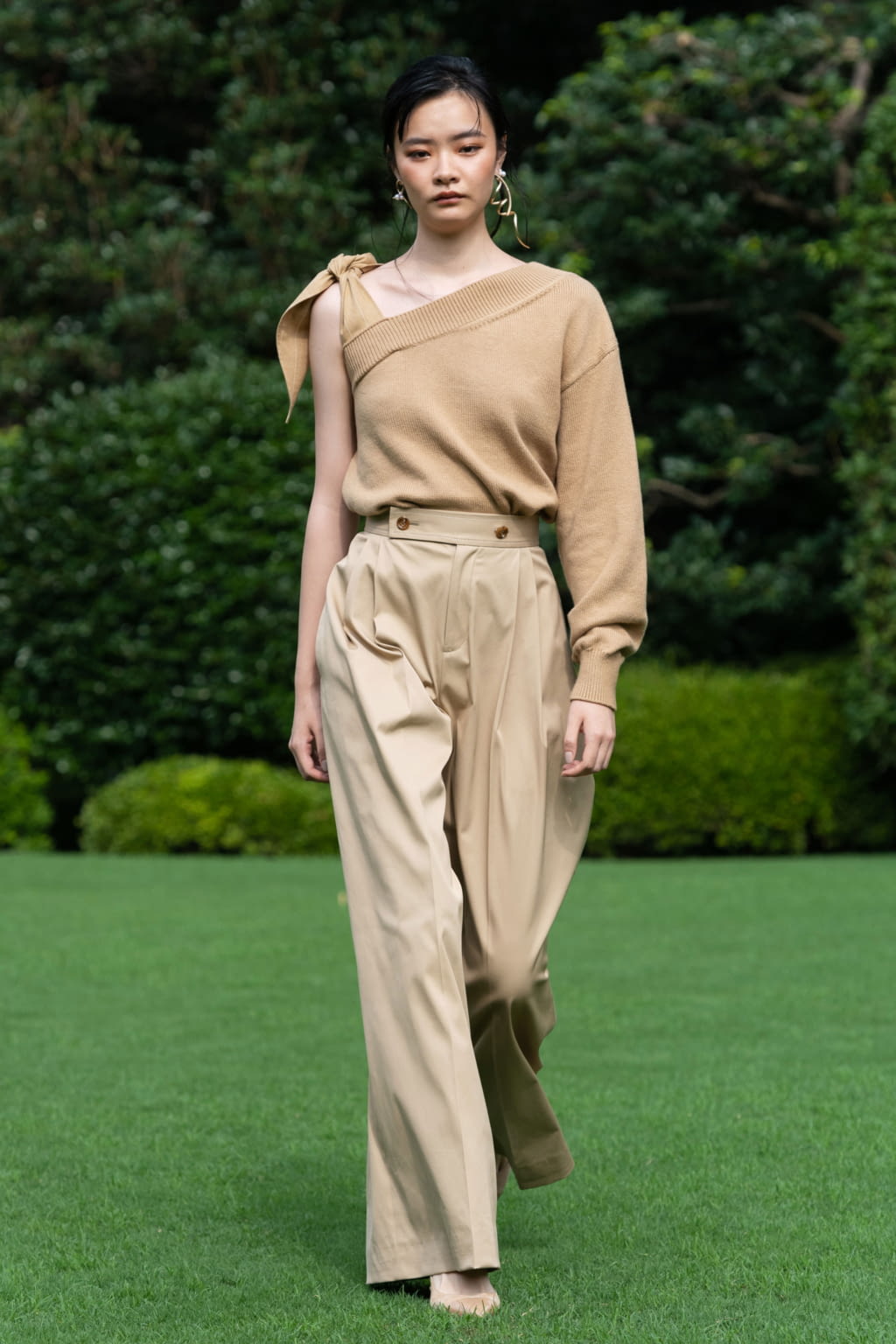 Fashion Week New York Spring/Summer 2021 look 4 de la collection Adeam womenswear