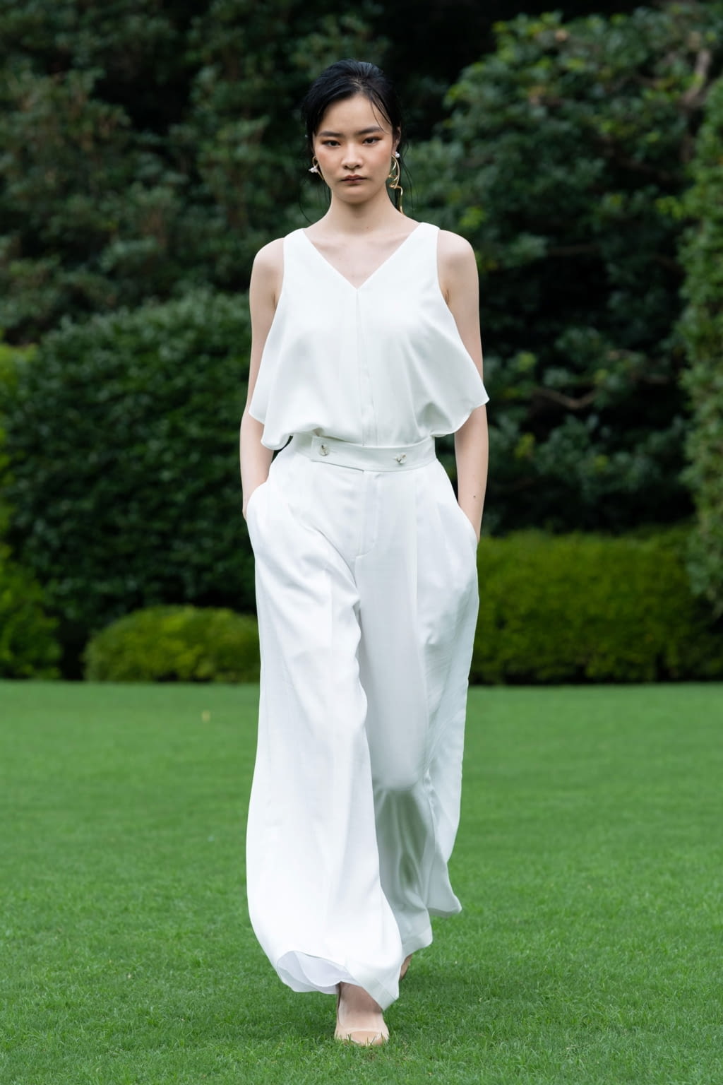 Fashion Week New York Spring/Summer 2021 look 10 from the Adeam collection womenswear