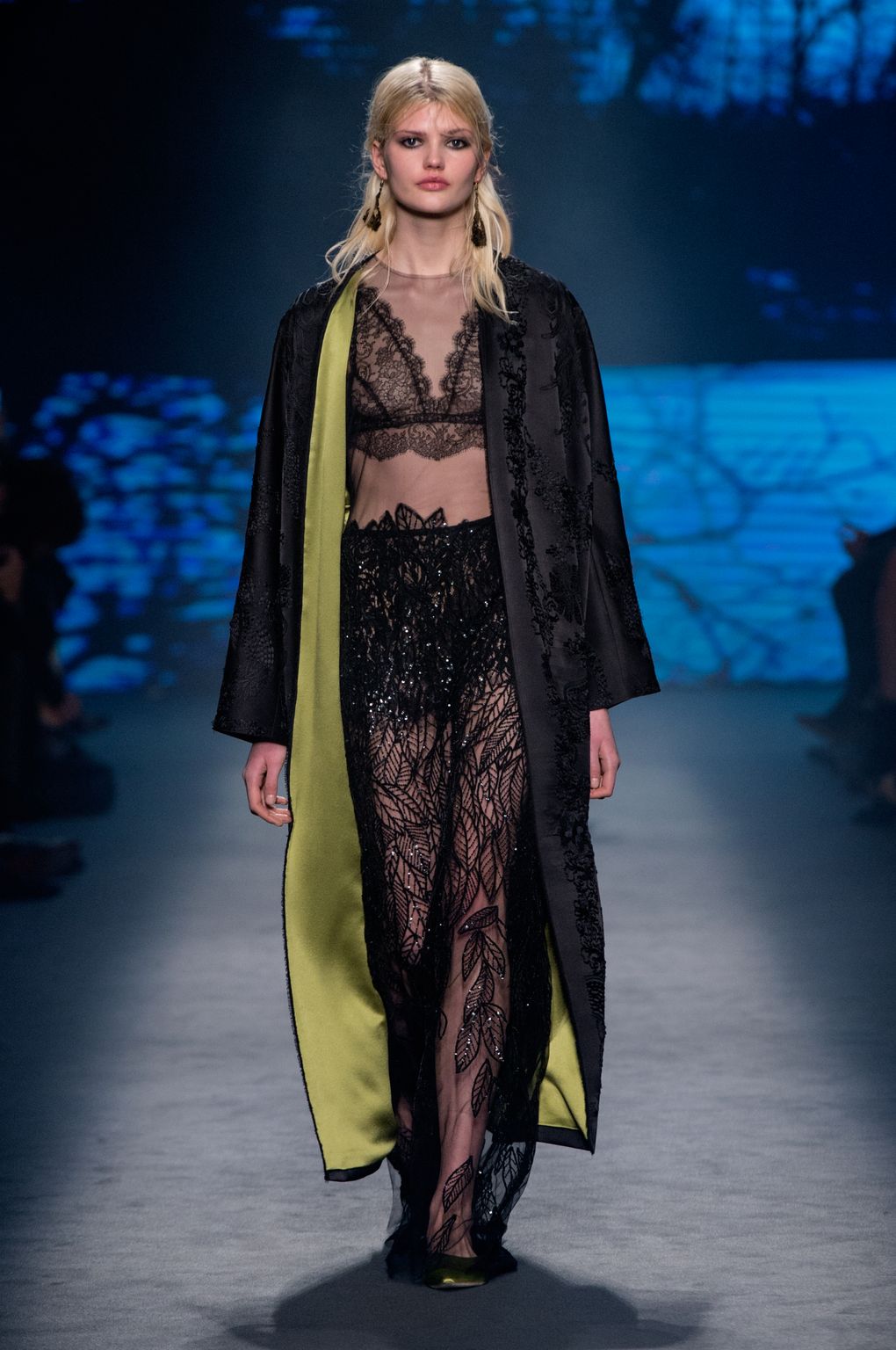 Fashion Week Milan Fall/Winter 2016 look 58 from the Alberta Ferretti collection womenswear