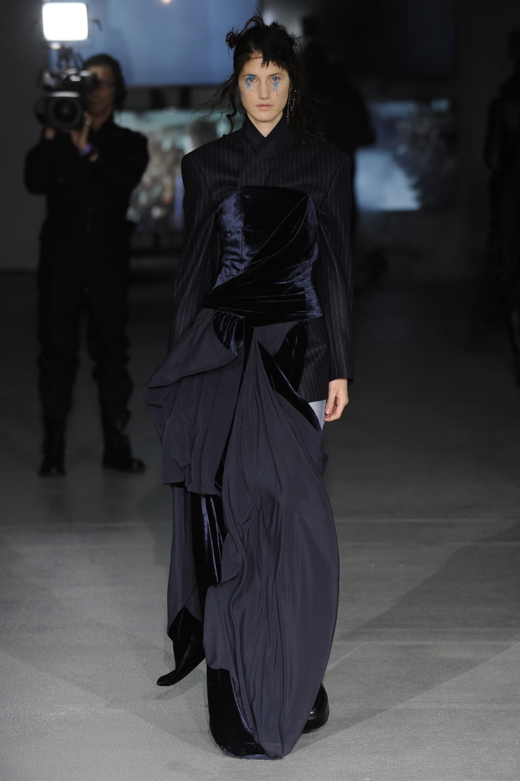 Fashion Week Paris Fall/Winter 2016 look 14 from the AF Vandevorst collection womenswear