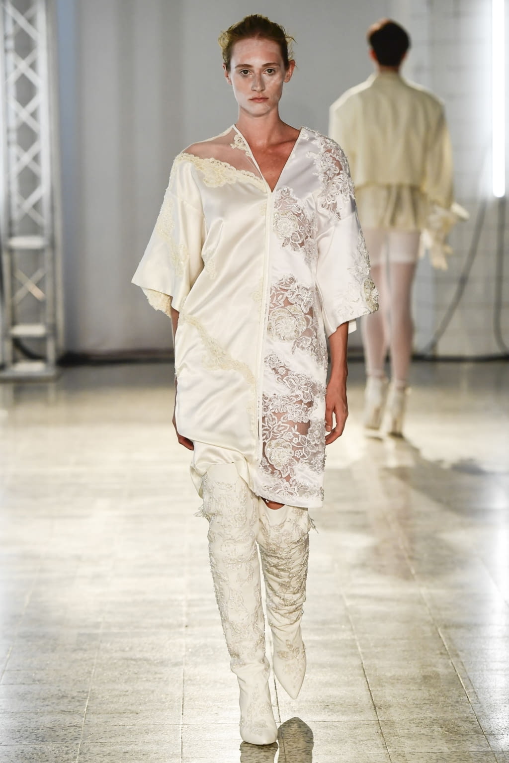 Fashion Week Milan Spring/Summer 2019 look 15 from the AF Vandevorst collection womenswear