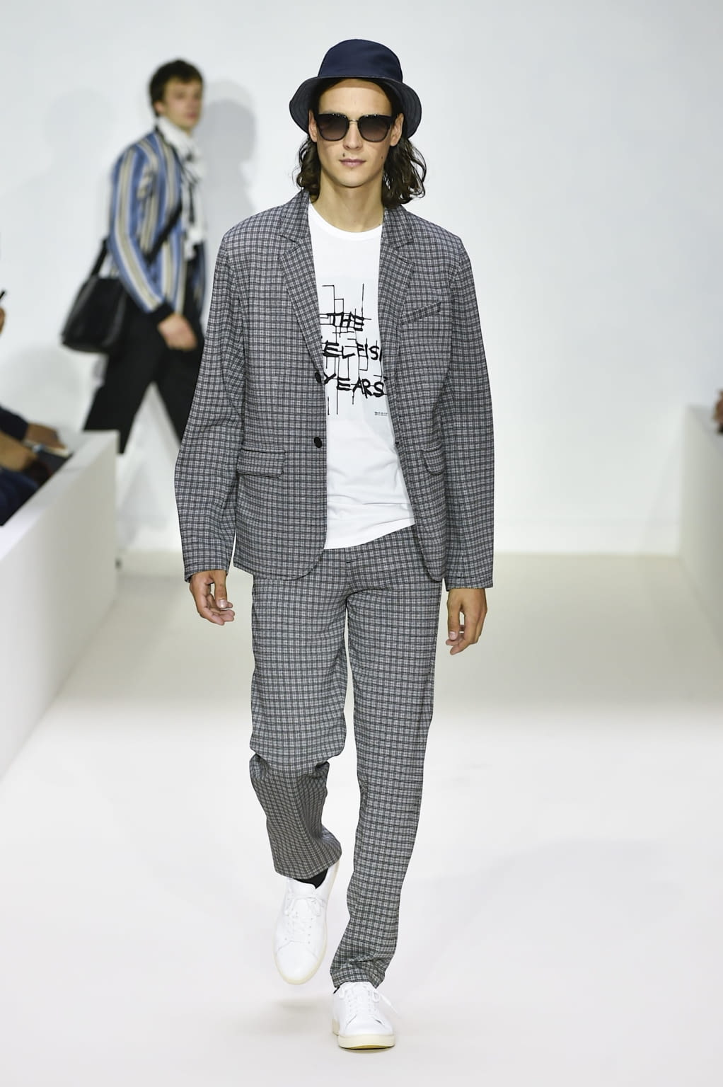Fashion Week Paris Spring/Summer 2019 look 16 from the Agnès B collection menswear