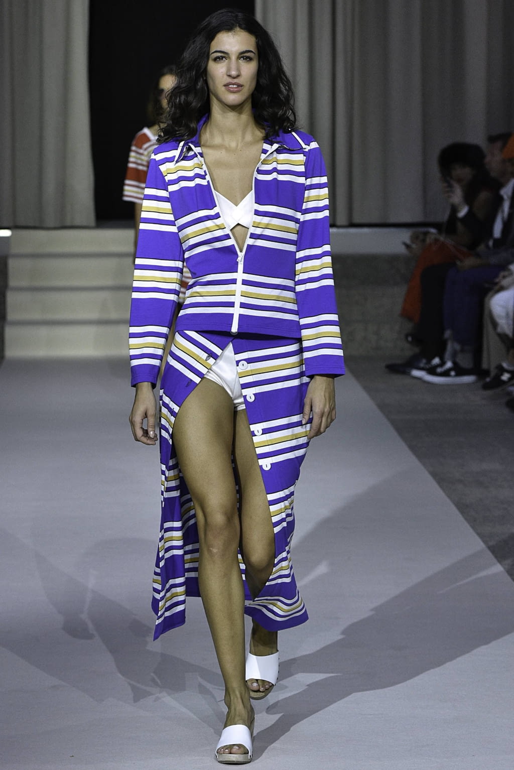 Fashion Week Paris Spring/Summer 2019 look 39 from the Agnès B collection womenswear