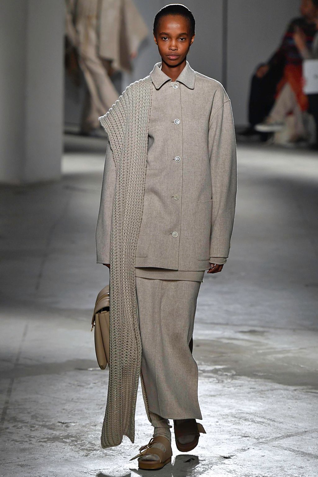Fashion Week Milan Fall/Winter 2019 look 6 from the Agnona collection womenswear