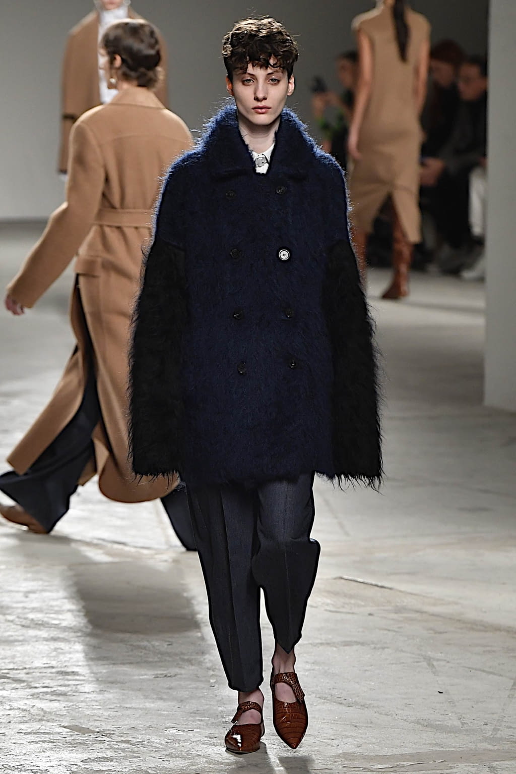 Fashion Week Milan Fall/Winter 2020 look 9 from the Agnona collection womenswear