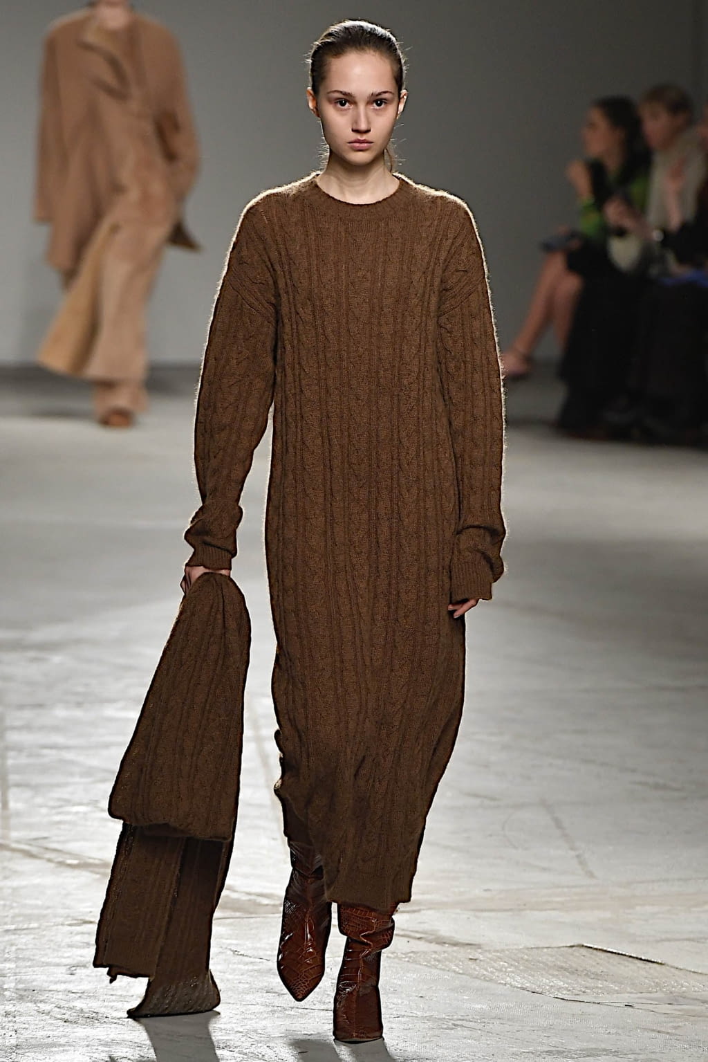 Fashion Week Milan Fall/Winter 2020 look 12 from the Agnona collection womenswear