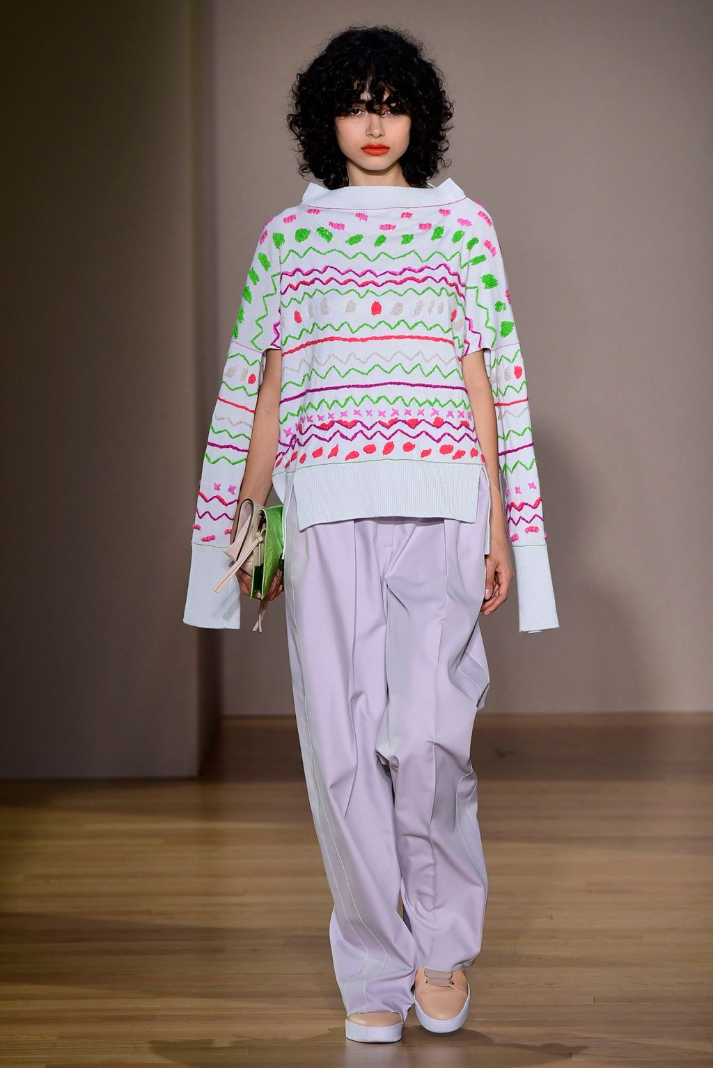 Fashion Week Milan Spring/Summer 2018 look 15 from the Agnona collection 女装