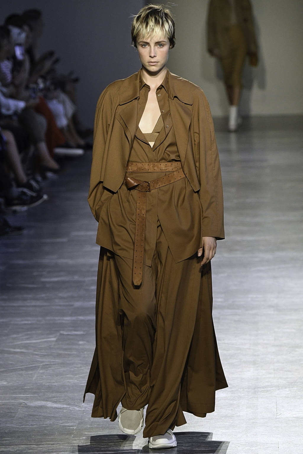 Fashion Week Milan Spring/Summer 2019 look 1 from the Agnona collection womenswear