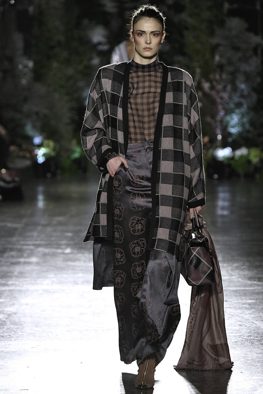 Fashion Week Milan Fall/Winter 2019 look 4 from the Aigner collection 女装