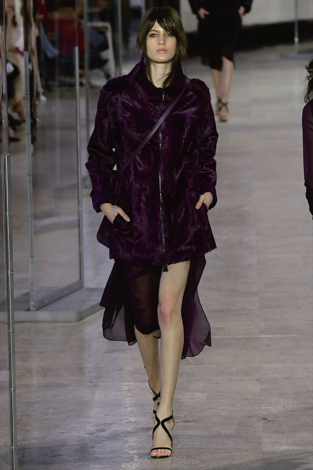 Fashion Week Paris Fall/Winter 2017 look 20 from the Akris collection womenswear