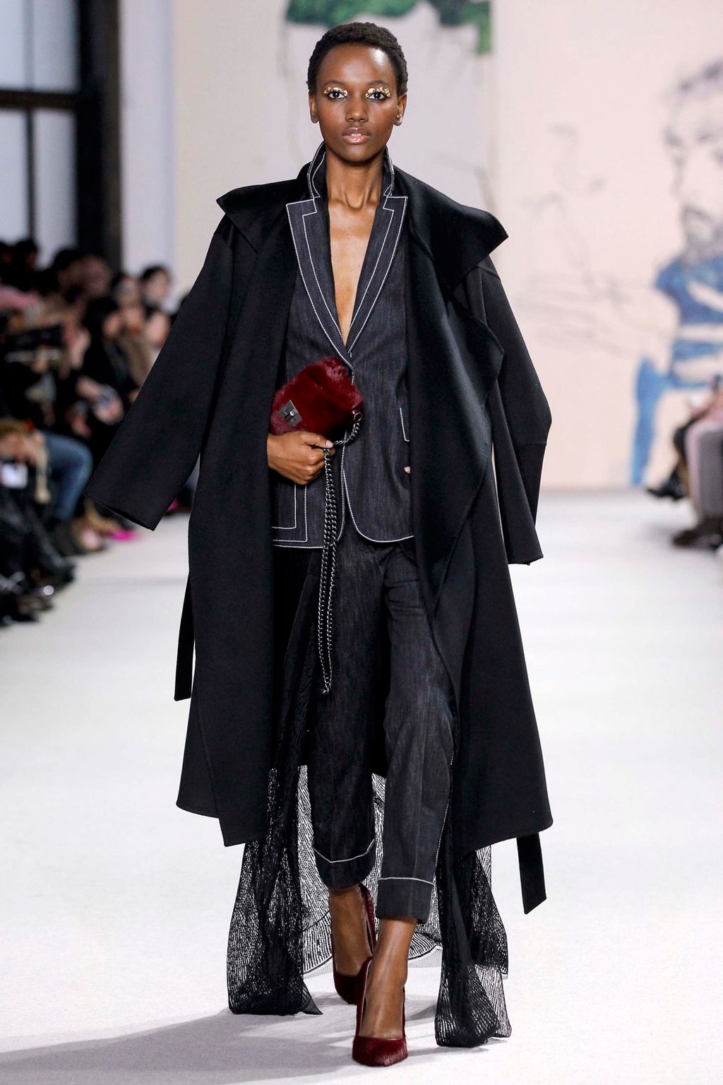 Fashion Week Paris Fall/Winter 2018 look 26 from the Akris collection womenswear