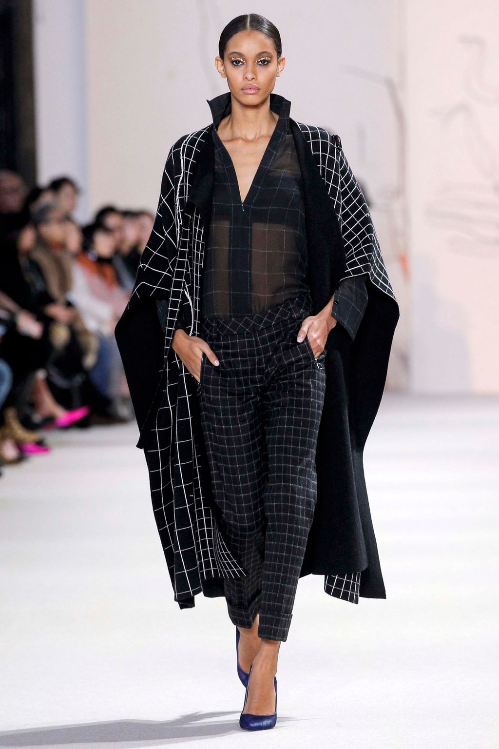 Fashion Week Paris Fall/Winter 2018 look 39 from the Akris collection womenswear