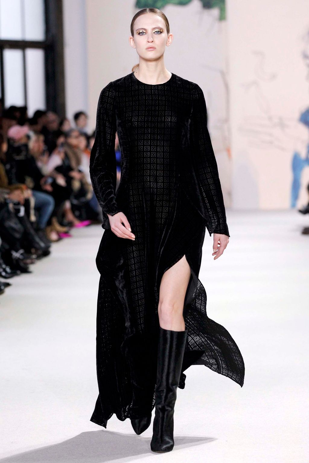 Fashion Week Paris Fall/Winter 2018 look 46 from the Akris collection 女装
