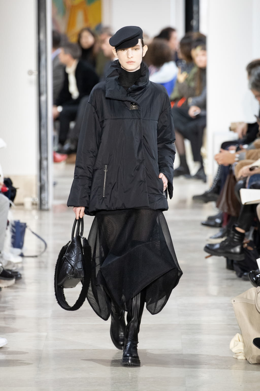 Fashion Week Paris Fall/Winter 2020 look 10 de la collection Akris womenswear