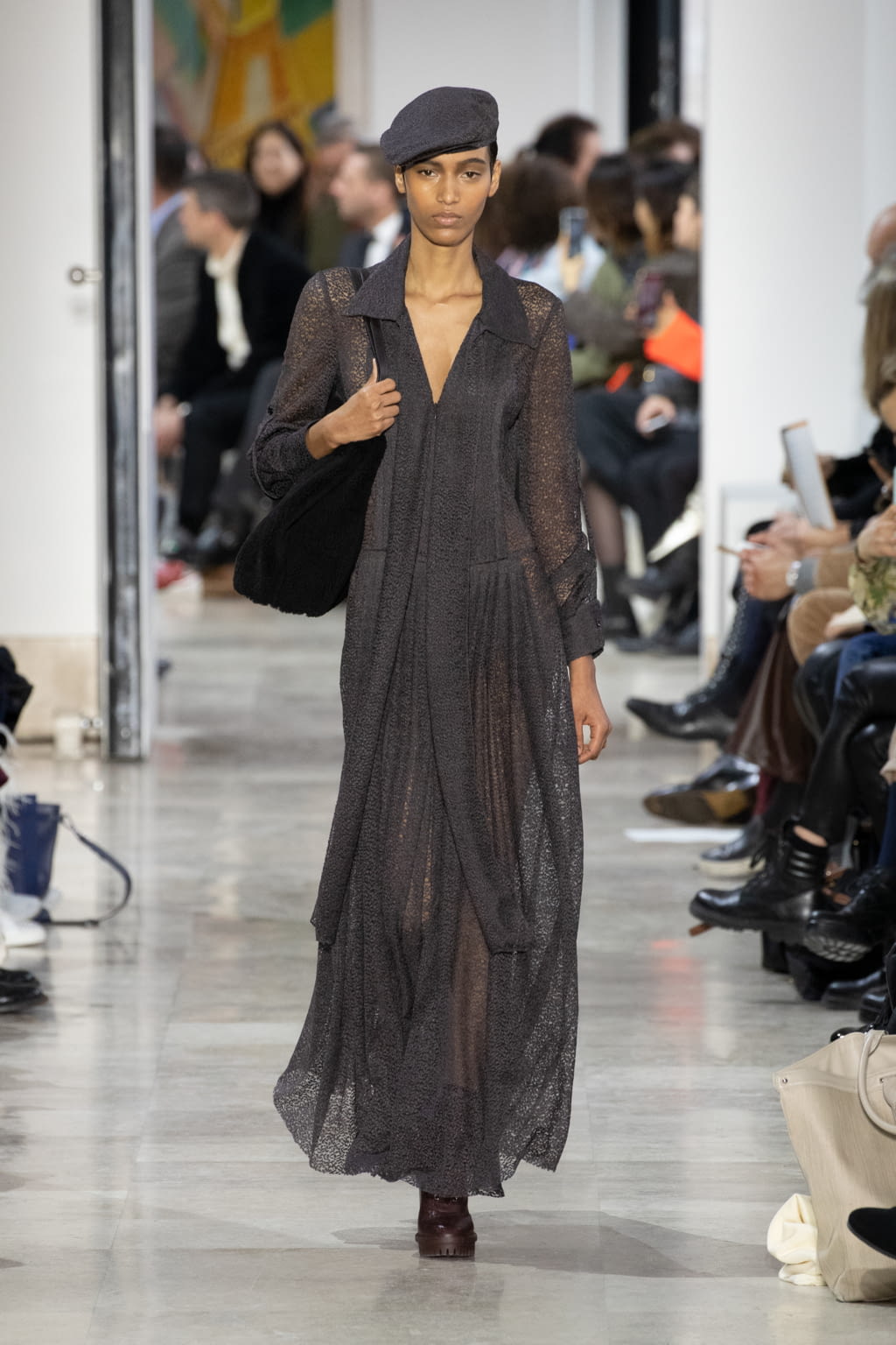 Fashion Week Paris Fall/Winter 2020 look 16 de la collection Akris womenswear