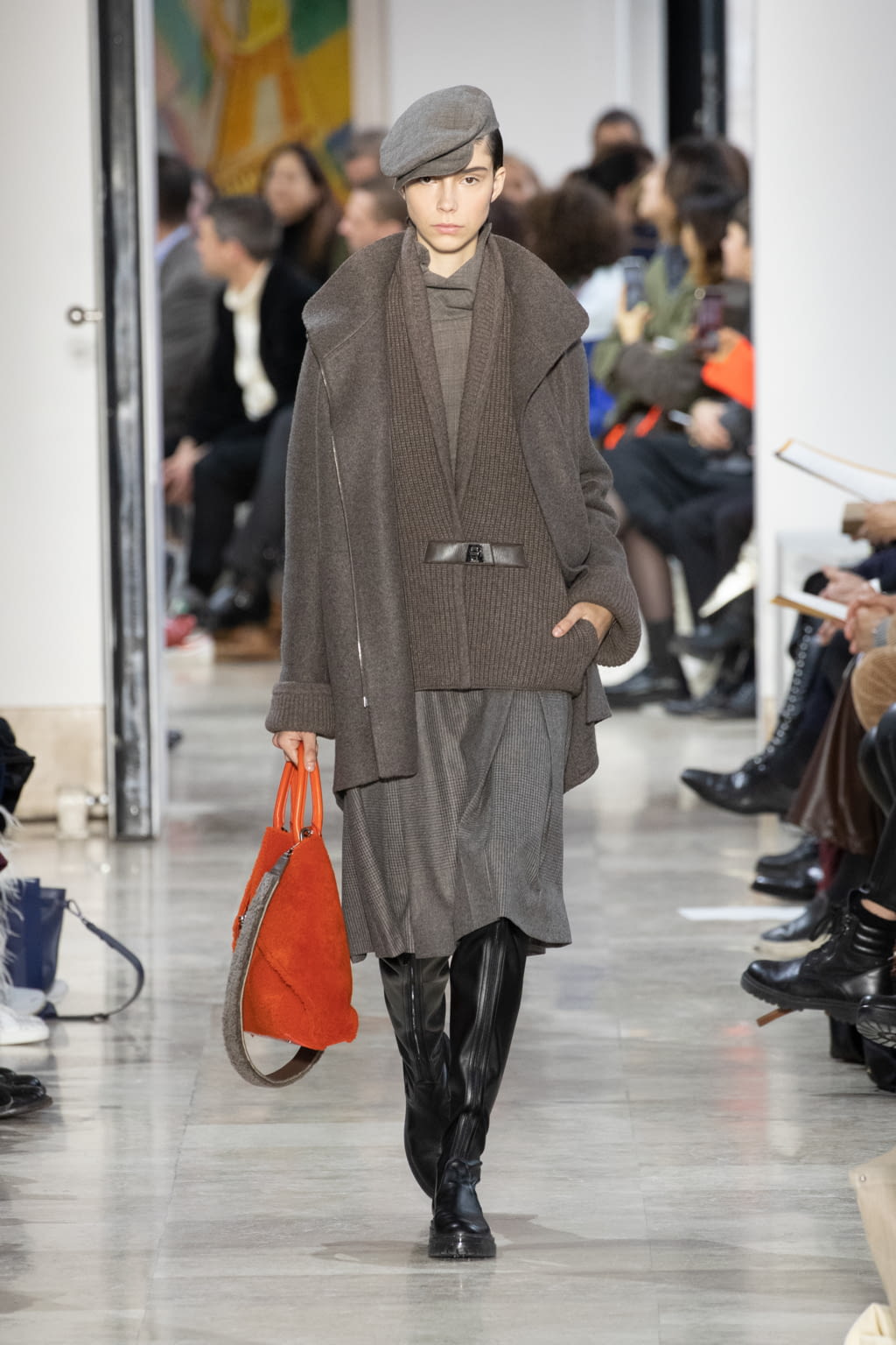 Fashion Week Paris Fall/Winter 2020 look 18 from the Akris collection womenswear
