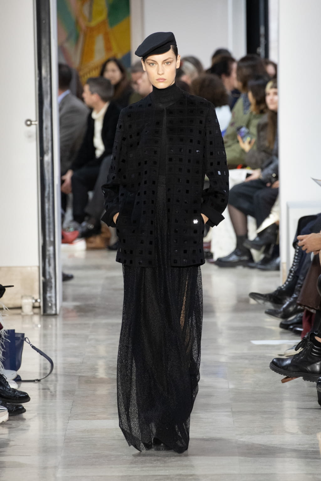 Fashion Week Paris Fall/Winter 2020 look 40 from the Akris collection womenswear