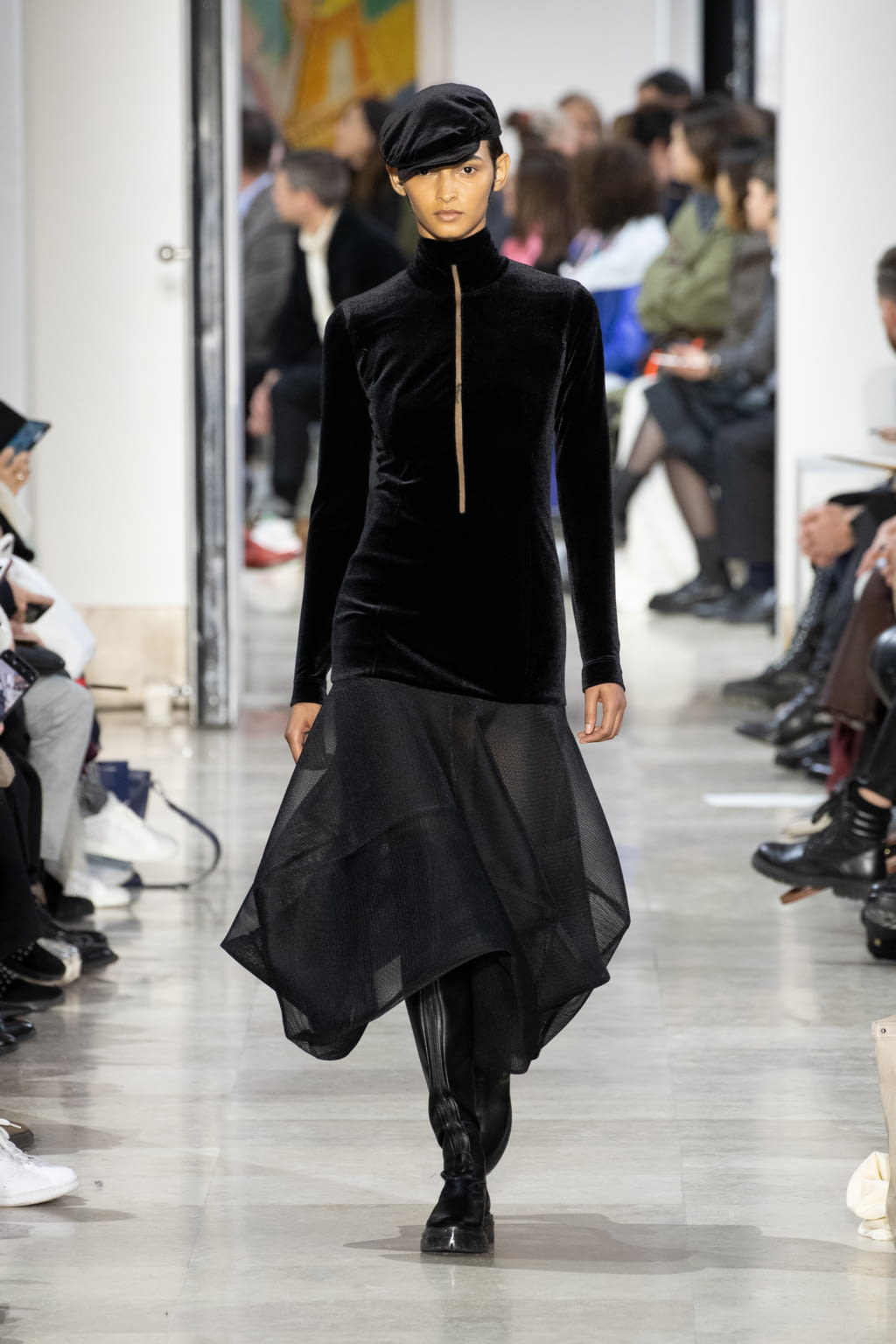 Fashion Week Paris Fall/Winter 2020 look 49 from the Akris collection 女装