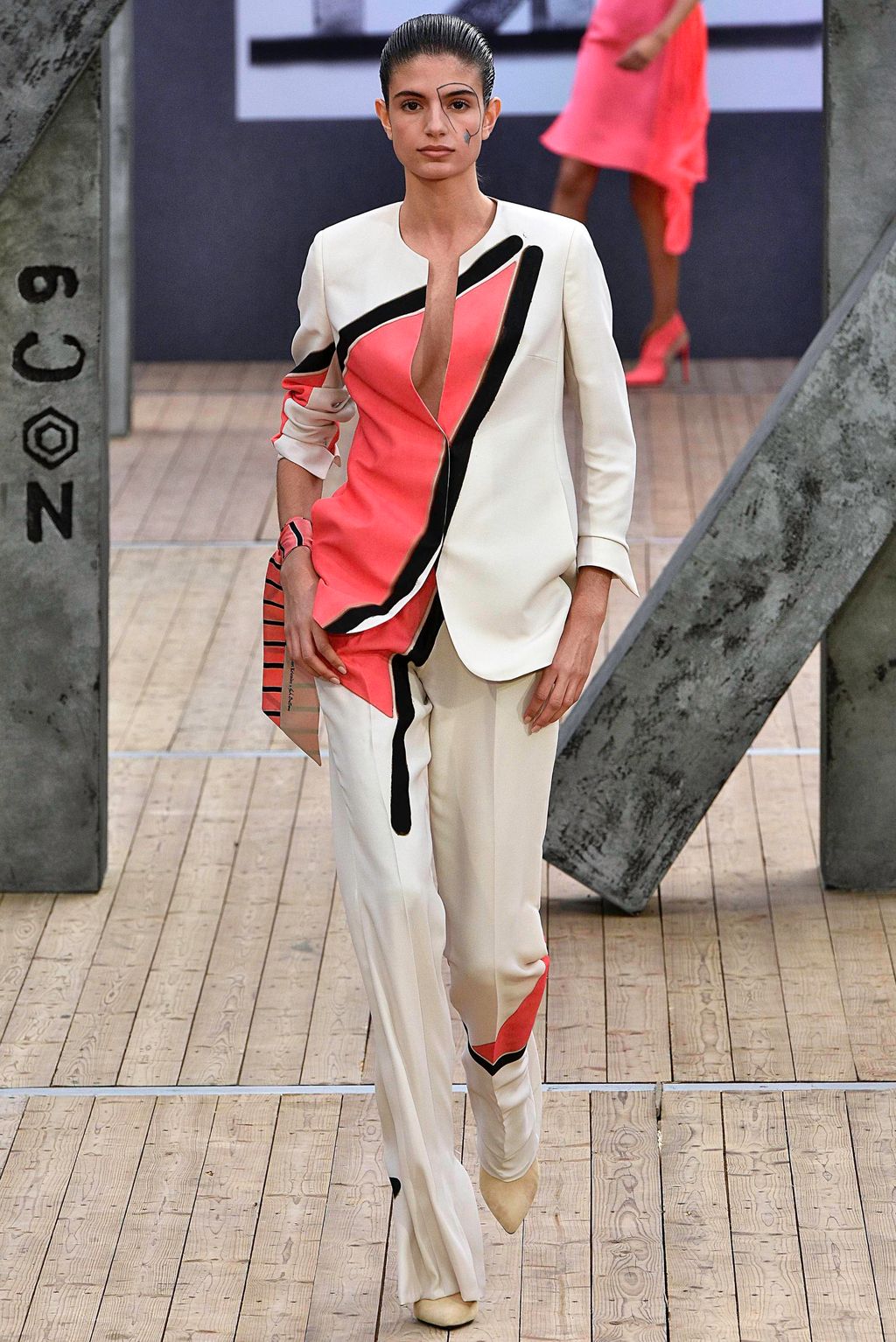Fashion Week Paris Spring/Summer 2019 look 31 from the Akris collection womenswear