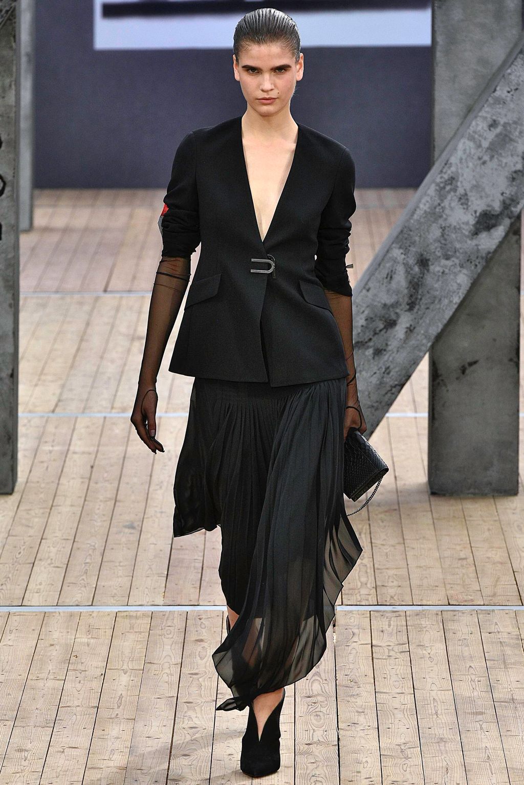 Fashion Week Paris Spring/Summer 2019 look 38 from the Akris collection womenswear