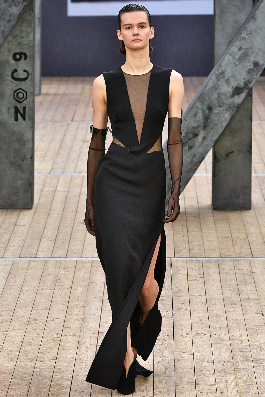 Fashion Week Paris Spring/Summer 2019 look 47 from the Akris collection womenswear