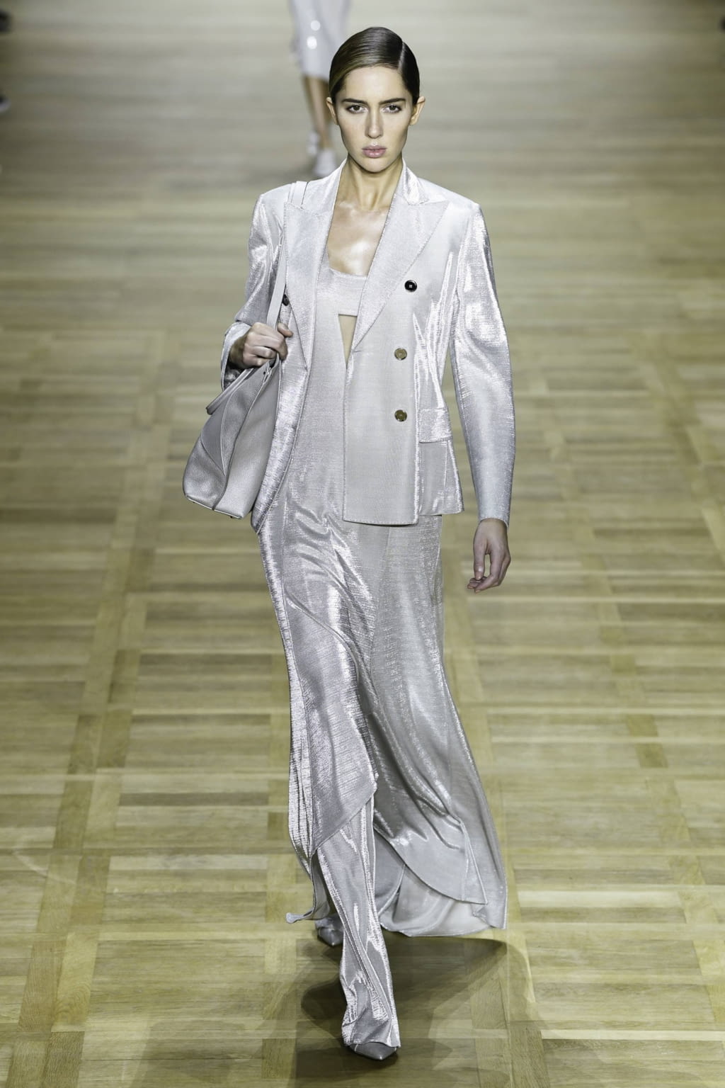 Fashion Week Paris Spring/Summer 2020 look 1 from the Akris collection womenswear