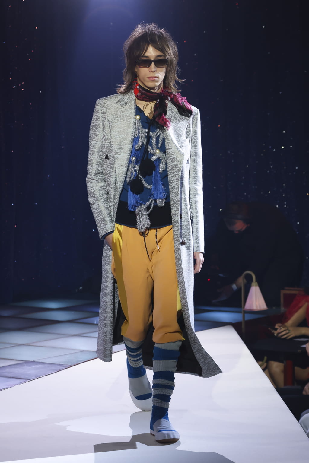 Fashion Week Paris Fall/Winter 2022 look 4 de la collection Andreas Kronthaler for Vivienne Westwood womenswear
