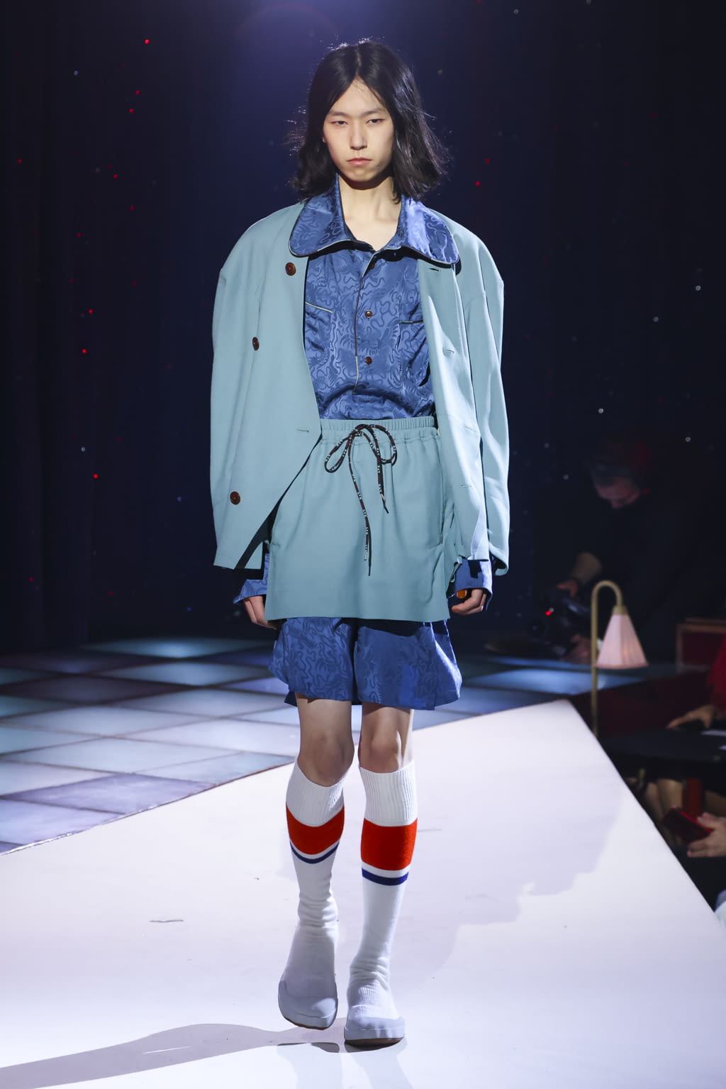 Fashion Week Paris Fall/Winter 2022 look 55 de la collection Andreas Kronthaler for Vivienne Westwood womenswear