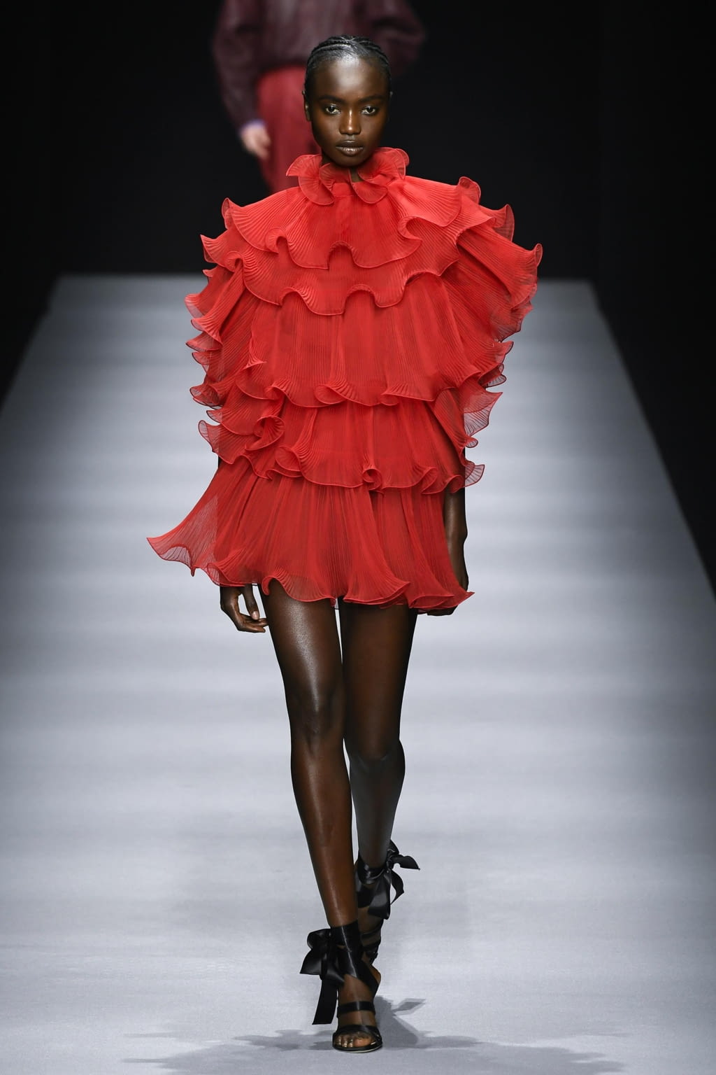 Fashion Week Milan Fall/Winter 2020 look 20 from the Alberta Ferretti collection womenswear
