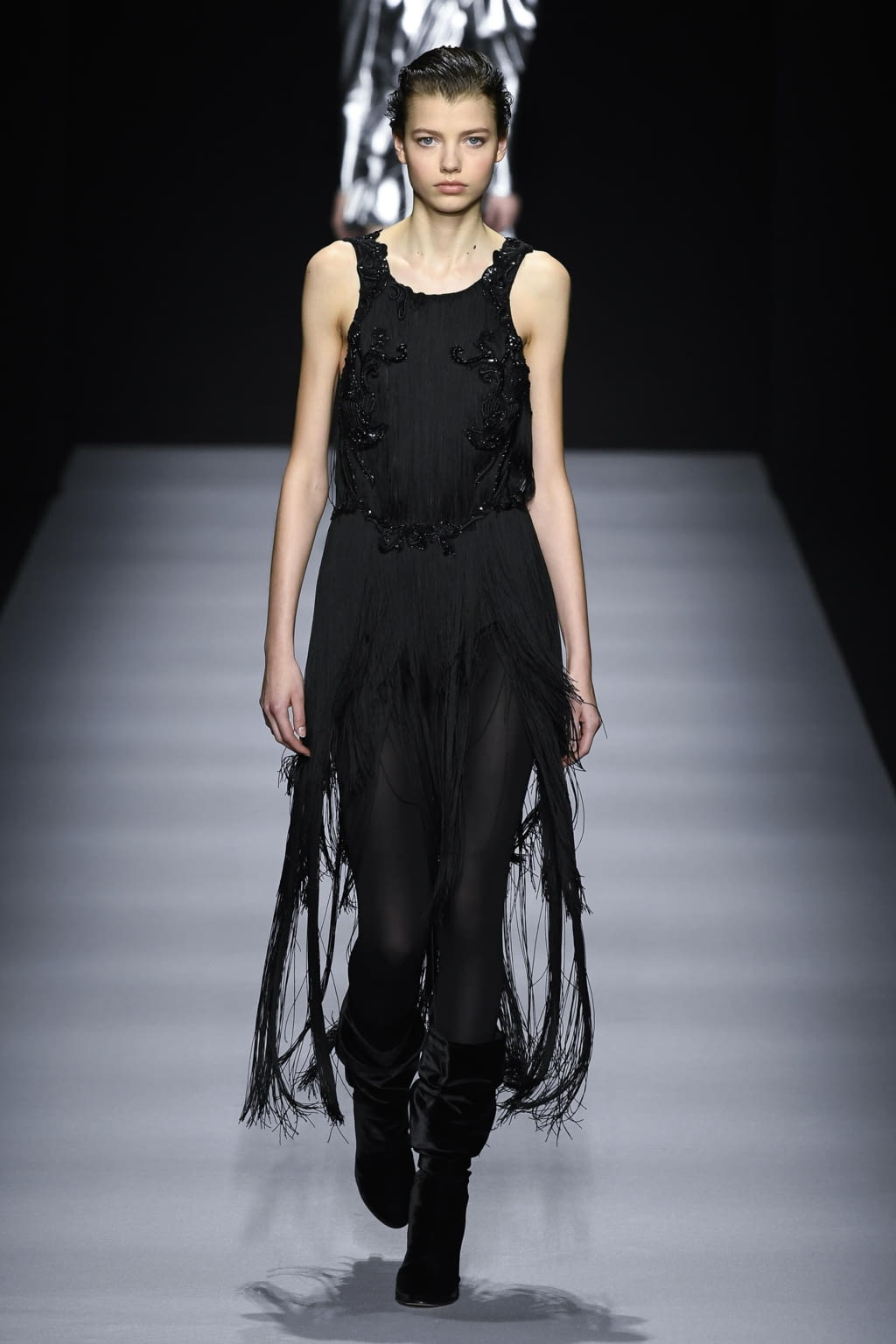 Fashion Week Milan Fall/Winter 2020 look 38 from the Alberta Ferretti collection womenswear