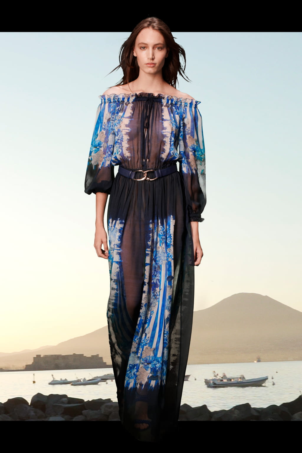 Fashion Week Milan Resort 2021 look 12 from the Alberta Ferretti collection womenswear
