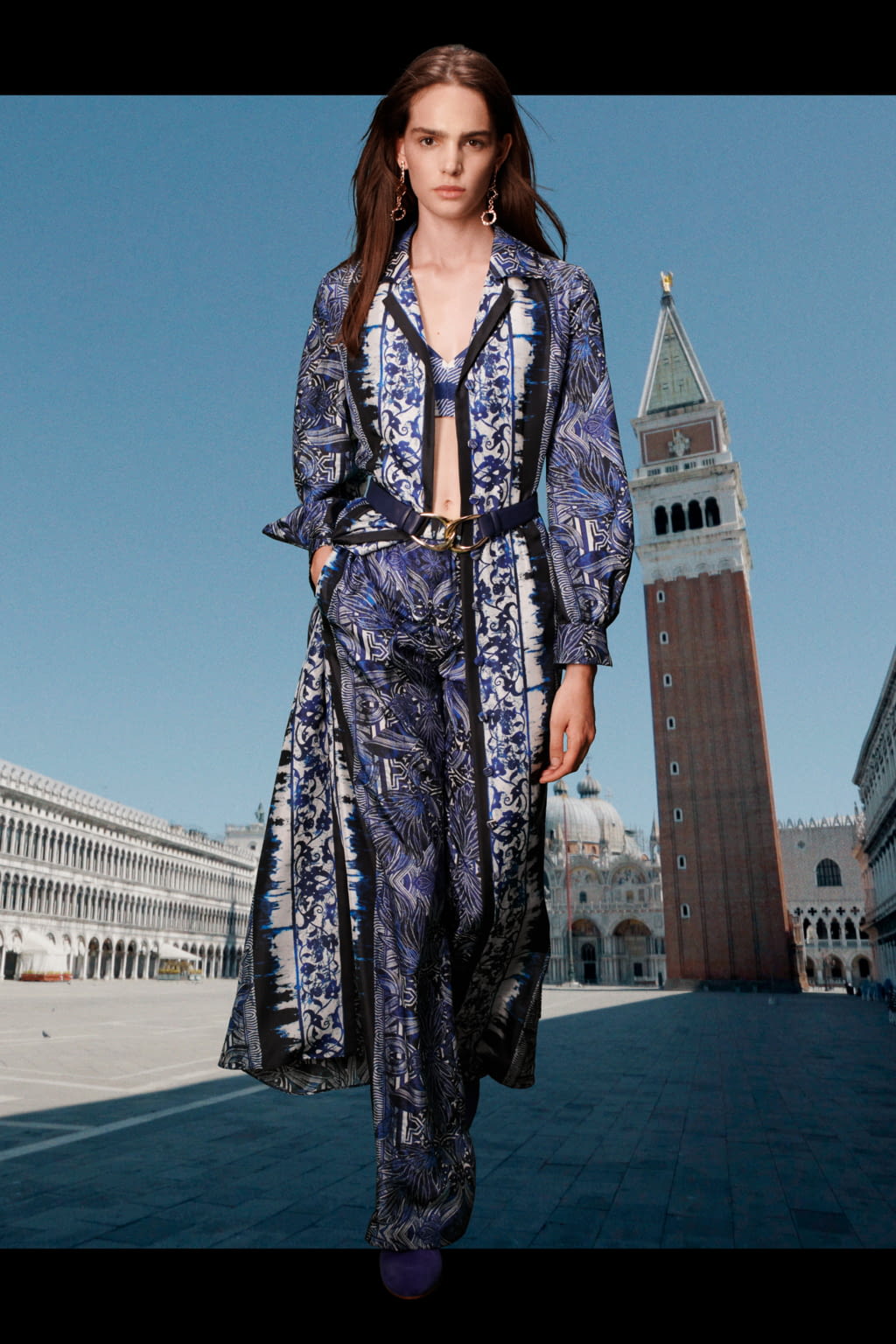 Fashion Week Milan Resort 2021 look 6 de la collection Alberta Ferretti womenswear