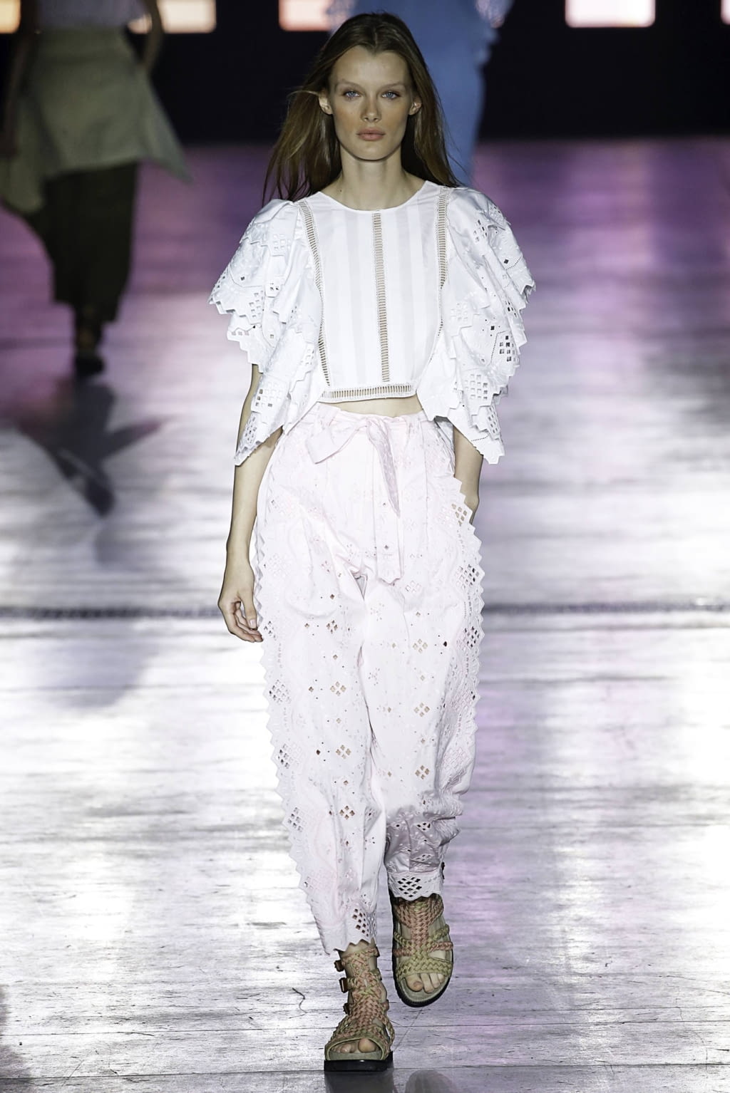 Fashion Week Milan Spring/Summer 2019 look 26 from the Alberta Ferretti collection womenswear