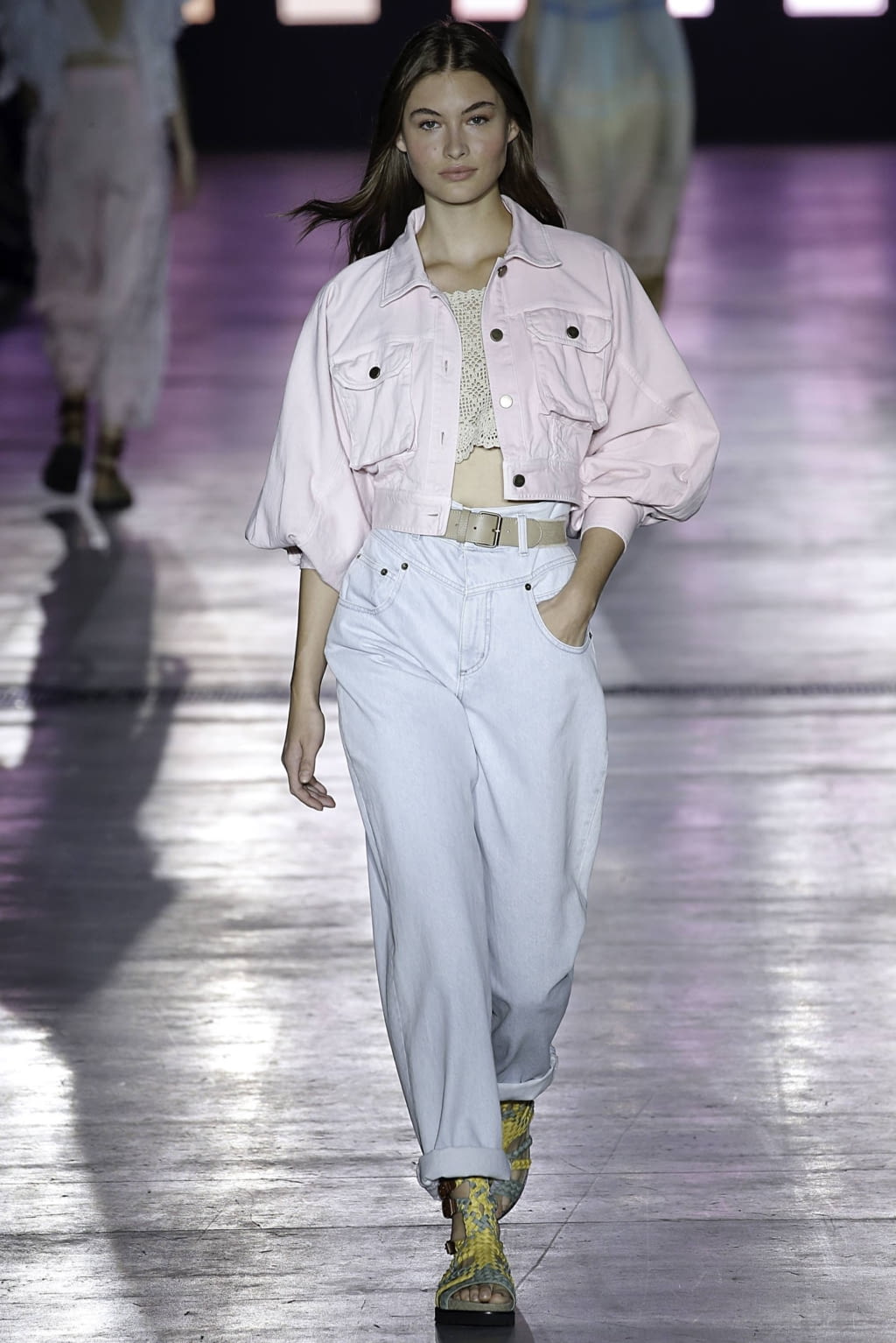 Fashion Week Milan Spring/Summer 2019 look 29 from the Alberta Ferretti collection 女装
