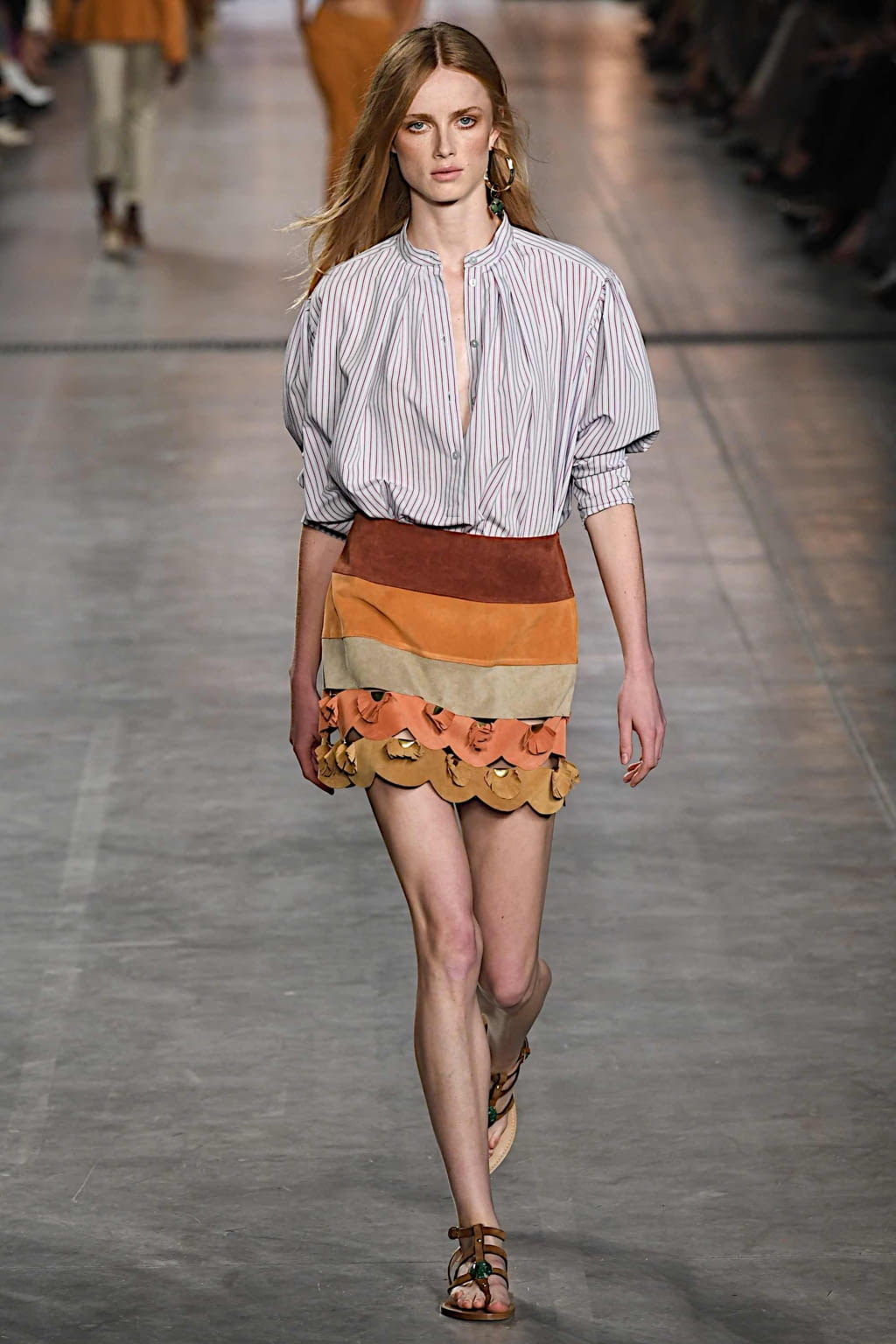Fashion Week Milan Spring/Summer 2020 look 6 from the Alberta Ferretti collection womenswear