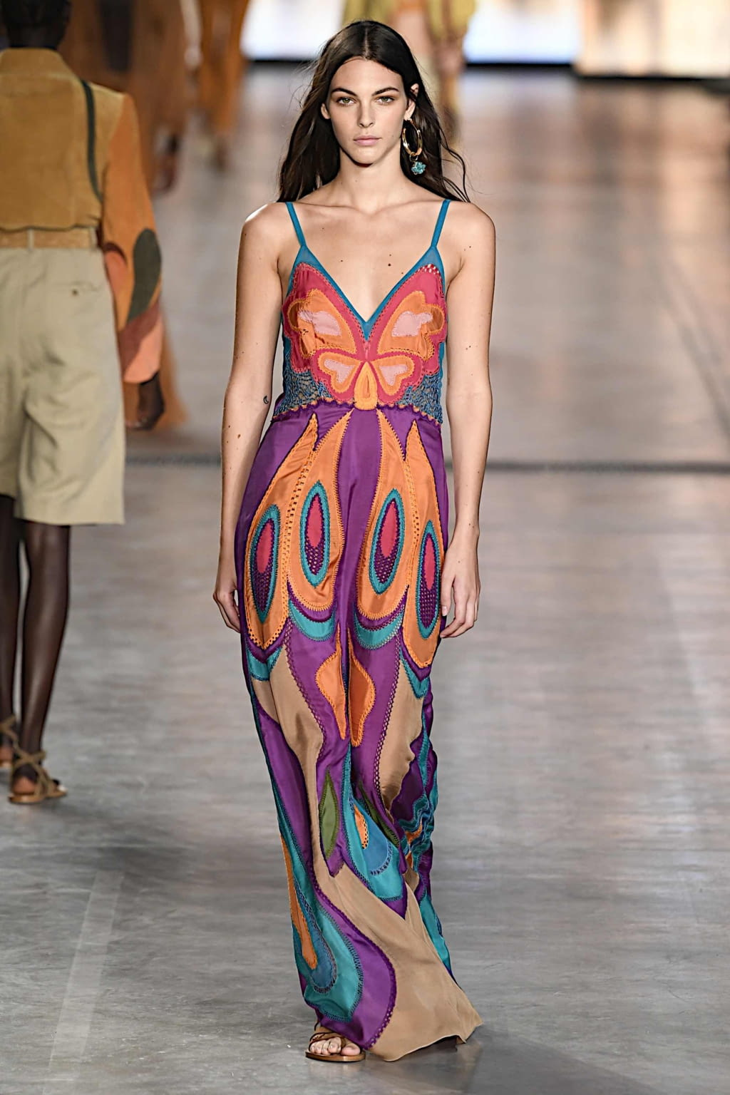 Fashion Week Milan Spring/Summer 2020 look 10 from the Alberta Ferretti collection womenswear