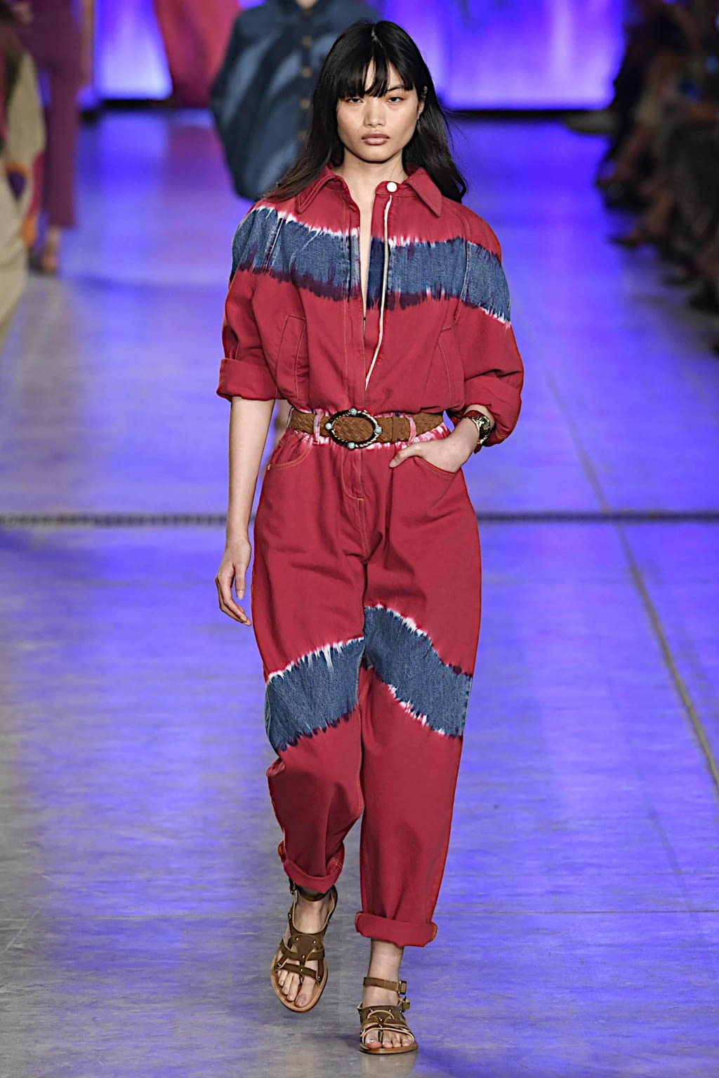 Fashion Week Milan Spring/Summer 2020 look 24 from the Alberta Ferretti collection womenswear