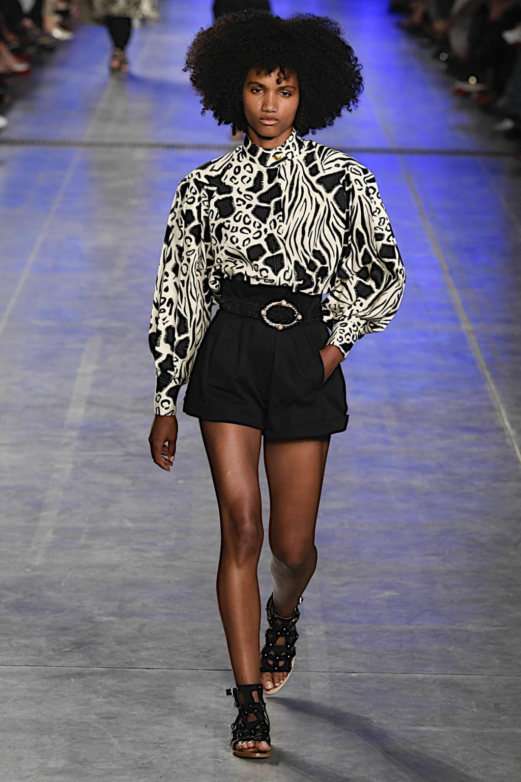 Fashion Week Milan Spring/Summer 2020 look 45 from the Alberta Ferretti collection womenswear
